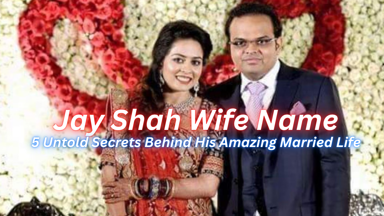 Jay Shah Wife Name