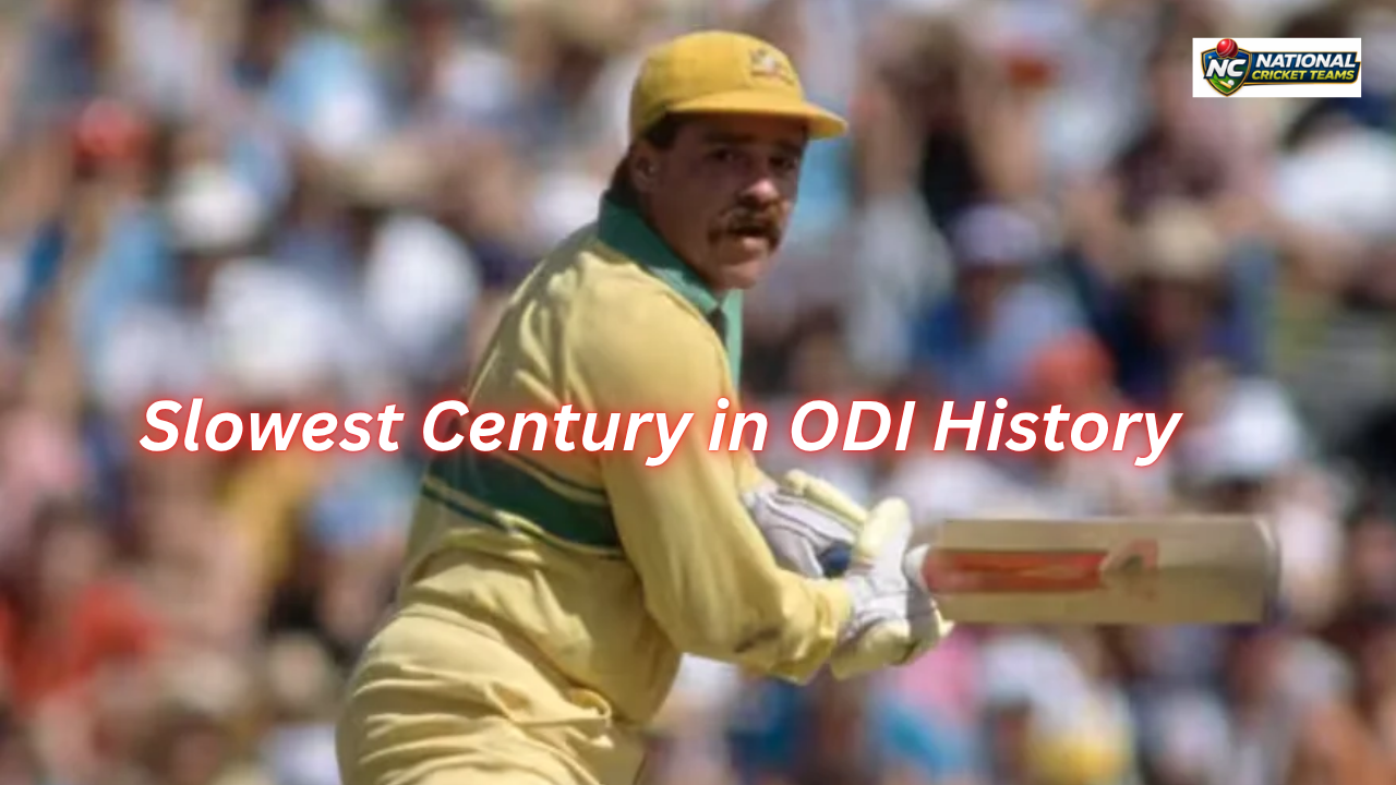 Slowest Century in ODI History: The 166-Ball Hundred Record That Still Stands