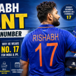 Rishabh Pant Jersey Number